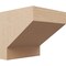 Ekena Millwork 11"W x 11"D x 11"H Wide Clemmons Rough Cedar Woodgrain TimberThane Corbel, Primed Tan CORUR11X11X11CLERCPR - alternate 1